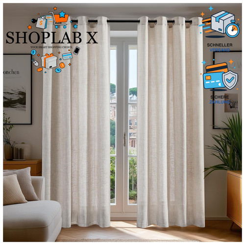 Voile vorhang mit - voile,