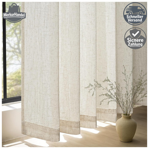 Vorhänge gardinen beige - vorhänge,