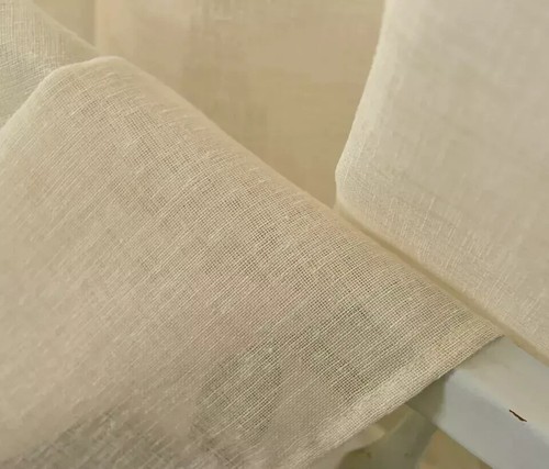 Gardine transparent leinen - gardine,