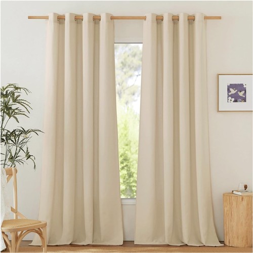 Leinen gardinen 2er set - gardinen,
