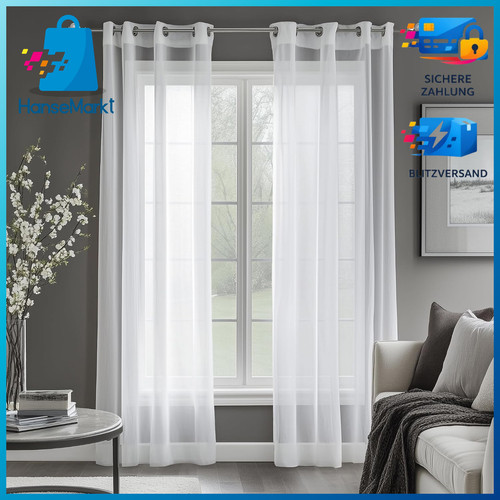 Gardinen vorhang transparent - vorhang,