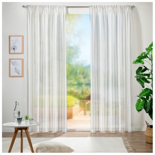 Vorhang leinen transparent - vorhang,